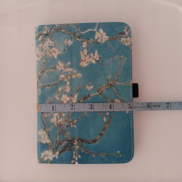 New Kindle Paperwhite Cover Apricot Blossom Blue Soft Foldable Stand COCFOOKIW - Picture 7 of 11